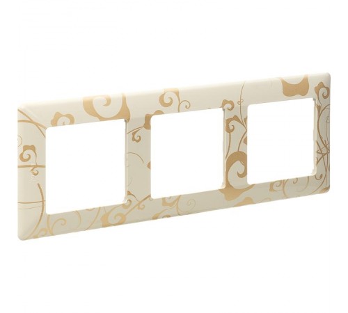 Valena LIFE Ампир белый Рамка 3-ая  754103  Legrand