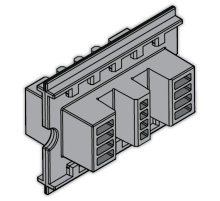 Держатель шины медной L=75мм (24шт)1STQ007427A0000  ABB