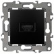 Розетка HDMI 12-3114-05  ,  антрацит  Б0027485  ЭРА