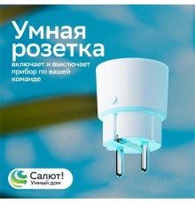 Умная розетка  SBDV-00123W  Sber