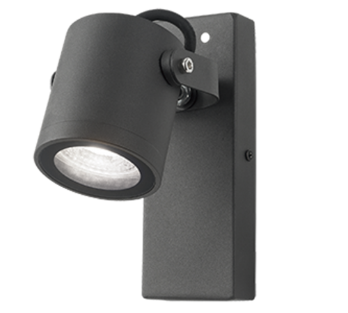 Светильник садово-парковый Sonata настенный архитектурный, 1xGU10, 172.5*90*130mm, 170-240V / 50Hz, 1xMax.35W, IP54  GD150  Gauss