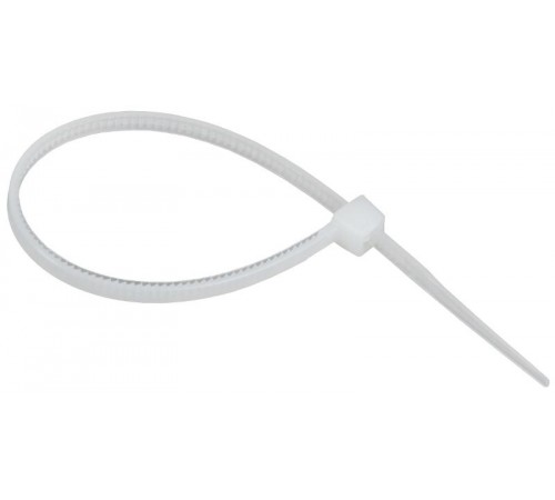 Хомут P6.6 стандартный белый 2,5х130мм  UHH30-D025-130-100-K01  IEK