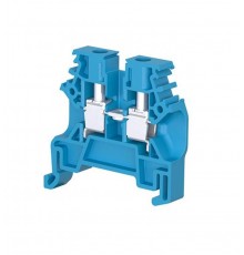 Клемма C2.5/6.N винтовая, 2,5 мм?, синяя, ширина 6мм  1SNL506021R0000  TE