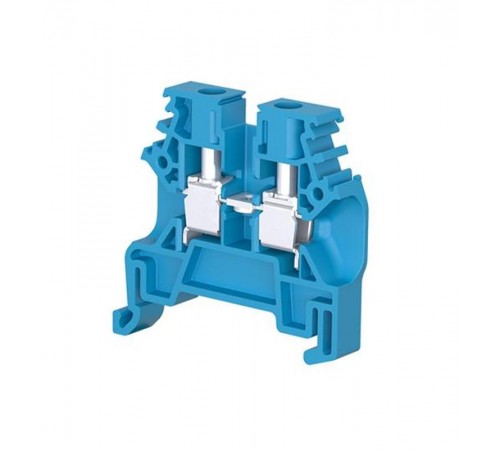 Клемма C2.5/6.N винтовая, 2,5 мм?, синяя, ширина 6мм  1SNL506021R0000  TE