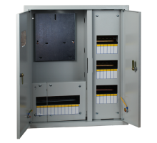 Щит учетно-распределительный встраиваемый ЩРУВ 3/48 2-х дверный (ВхШхГ) 620х660х165мм IP31 PROxima  mb13-3/48-2  EKF