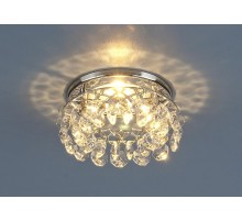 Светильник точечный встраиваемый 7070 MR16 СH/CL хром/прозрачный  a031474  Elektrostandard