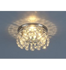 Светильник точечный встраиваемый 7070 MR16 СH/CL хром/прозрачный  a031474  Elektrostandard