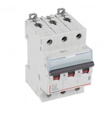 Выключатель автоматический трехполюсный DX3-E 6000 25А C 6кА  407293  Legrand