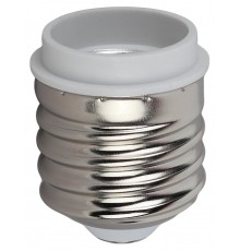 Переходник E40-E27, пластик, белый  Б0043742  ЭРА