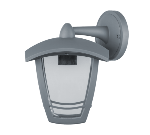 Светильник садово-парковый NOF-P02-GR-IP44-E27 (4 грани серый)  80459   Navigator