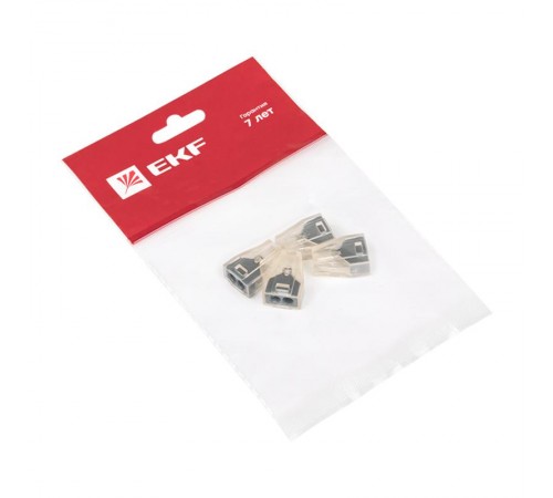 Строительно-монтажная клемма СМК 773-102 2 отверстия 1,0-2,5мм2 (4шт.) EKF PROxima  plc-smk-102r  EKF