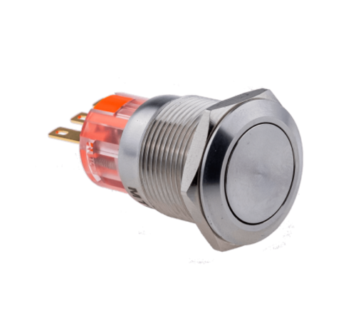 Кнопка IP67, без подсветки, с фиксацией, 1NO+1NC, MT67-F11  107334  ОВЕН