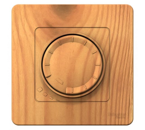 Blanca Ясень С/У Светорегулятор (диммер) поворотно-нажимной 400ВТ  BLNSS040015  SE