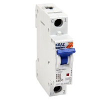Выключатель автоматический однополюсный OptiDin BM63-1C50-DC-RP-УХЛ3 339197 КЭАЗ