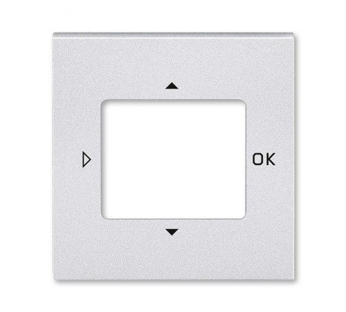 ABB Levit Серебро Накладка для таймера с малой выдержкой времени и комнатного датчика CO  3299H-A40100 70  2CHH704010A4070  ABB