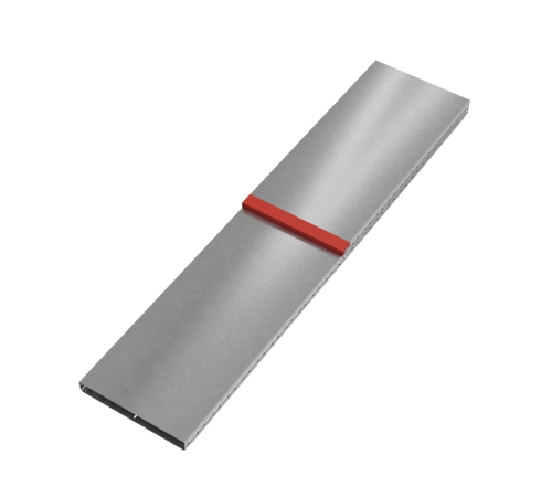 Переходник по высоте 50-80х500 мм "ПЛЮС" INOX304  PDHplus50-80-500 INOX304  КМ - профиль