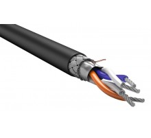 ITK Кабель RS-485 1х2х0,6 нг(А)-HF черный (200м)  RC3-RS485-01-SF-2209  ITK