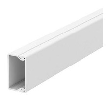 Мини-канал WDK с крышкой 20x35x2000 мм (высота борта 20 мм, крышка 35 мм) ПВХ белый RAL 9010  6191045  OBO Bettermann