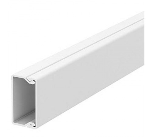 Мини-канал WDK с крышкой 20x35x2000 мм (высота борта 20 мм, крышка 35 мм) ПВХ белый RAL 9010  6191045  OBO Bettermann