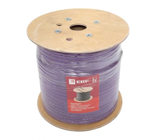 Саморегулирующийся нагревательный кабель ESU-45F (45 Вт/м) 200 м, фторопласт ESU-45F-200 EKF