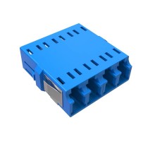 Адаптер LC/UPC-Quad, Senior/Senior, SC-footprint, ОS2, синий  RNFA9UQLC  DKC