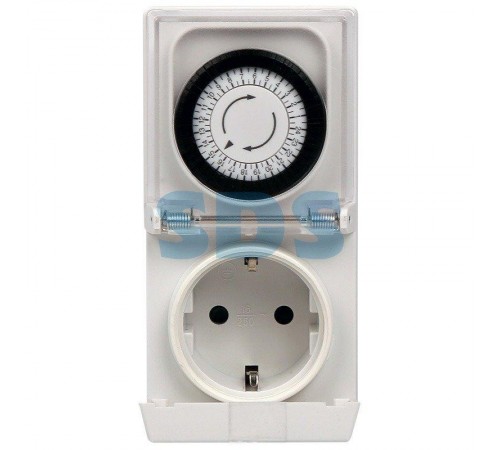 Розетка с механическим таймером в защитном корпусе IP 44 RX - 23  11-6003  REXANT