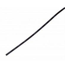 Термоусадочная трубка 1,0/0,5 мм, черная, упаковка 50 шт. по 1 м  20-1006  REXANT