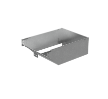 Угол вертикальный внешний L 80х400 мм с разворотом трассы на 90 град "ПЛЮС"  VLPDplus90-80-400-L  КМ-профиль