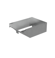 Угол вертикальный внешний L 80х400 мм с разворотом трассы на 90 град "ПЛЮС"  VLPDplus90-80-400-L  КМ-профиль