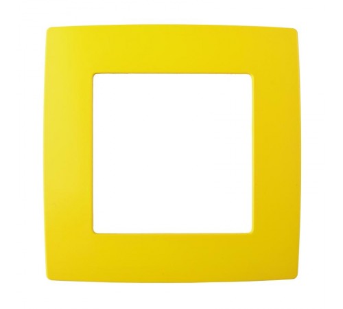 Рамка на 1 пост 12-5001-21  ,  жёлтый  Б0019386  ЭРА