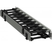 ITK Кабель-органайзер горизонтальный 19" 1U сер. РФ  ZP-CC35-01U-H-R  ITK