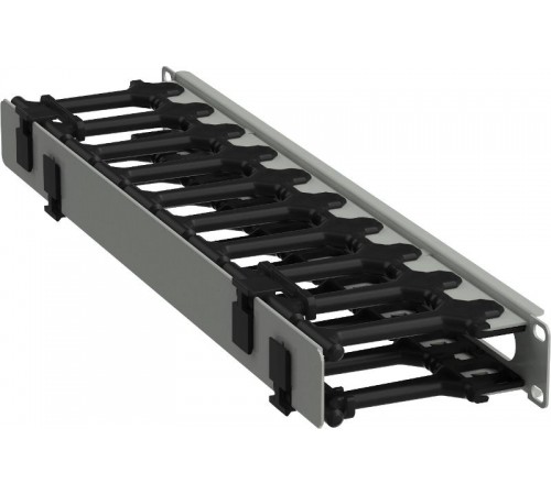 ITK Кабель-органайзер горизонтальный 19" 1U сер. РФ  ZP-CC35-01U-H-R  ITK