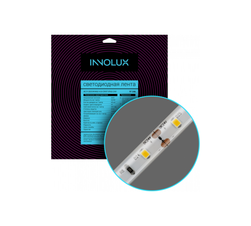 Лента светодиодная  97 346 ИСЛ-2835WW60-4.8-CRI97-IP65-24V  97346  INNOLUX