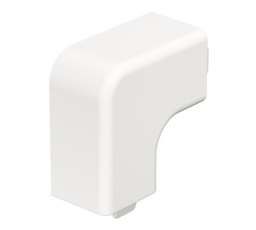 Крышка плоского угла кабельного канала WDK 20x20 мм (ПВХ,белый) (WDK HF20020RW)  6192777  OBO Bettermann