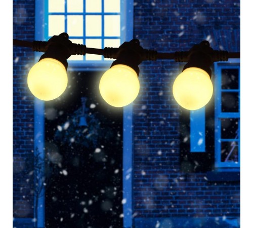 Гирлянда Белт Лайт набор 10 м, ERABL-WS10    30 диодов  ламп (шаг 30 см), теплый свет, 220 В, каучу  Б0047954  ЭРА