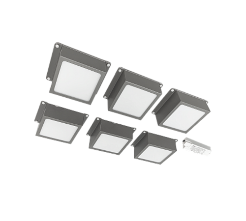 Светильники светодиодные для грильято "домино" PPL 089/G OPAL 42W 6500K GREY IP40 /комплект 6 шт + драйвер/   для ячейки 100х100мм  .5060173  Jazzwa