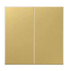 Двойная клавиша для балансирных механизмов выключателей (кнопок), в комплекте с CD95HP (крепежный элемент); металл; латунь classic; Messing  ME2995C 