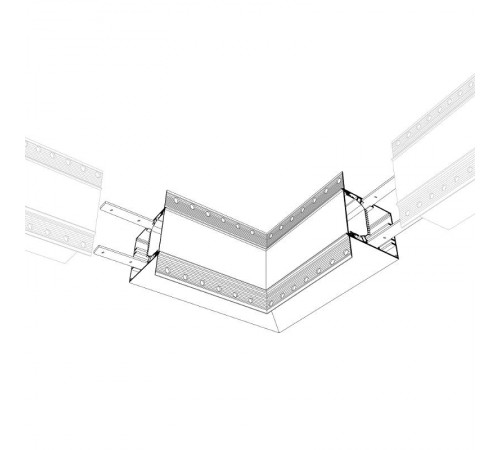 Угол SL-LINIA55-FANTOM внутренний (arlight, Металл)  030130  Arlight