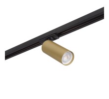 Светильник трековый DK6202-BG IP20, 15Вт, GU10, матовое золото с черным, алюминий  DK6202-BG  DENKIRS