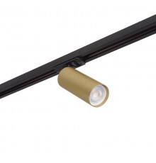 Светильник трековый DK6202-BG IP20, 15Вт, GU10, матовое золото с черным, алюминий  DK6202-BG  DENKIRS
