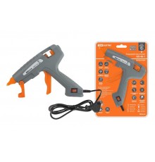 Клеевой пистолет КП-40-1, 7 мм, подставка, выключатель, шнур 1,3 м, 40 Вт, Т=220 С "Гранит"  SQ1024-0304  TDM