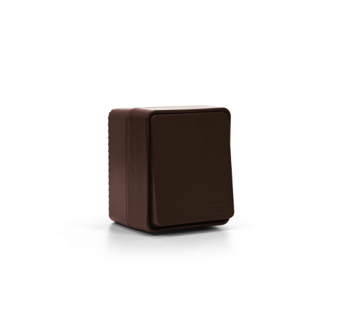 AtlasDesign Profi54 Коричневый О/У Переключатель 1-клавишный 10 АХ  ATN546061  SE