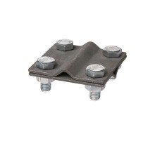 Зажим соединительный крестовой 4-х болтовой прут-прут 6-12 мм, термодиффузия   SQ2401-0037  TDM