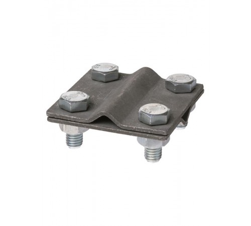 Зажим соединительный крестовой 4-х болтовой прут-прут 6-12 мм, термодиффузия   SQ2401-0037  TDM