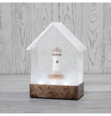 Декоративный светильник Маяк с конфетти и мелодией, USB  501-181  NEON-NIGHT