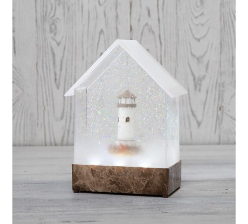 Декоративный светильник Маяк с конфетти и мелодией, USB  501-181  NEON-NIGHT