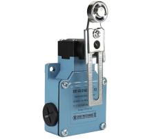 ВП 40-2143М-66 У2, рычаг со стальным роликом, рег. по длине, 1з и 1р, мгновенный, без сальника, IP66, выключатель путевой  ET007716 Электротехник