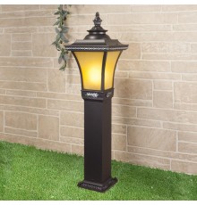 Светильник садово-парковый GLXT-1408F Libra F венге  a031913  Elektrostandard