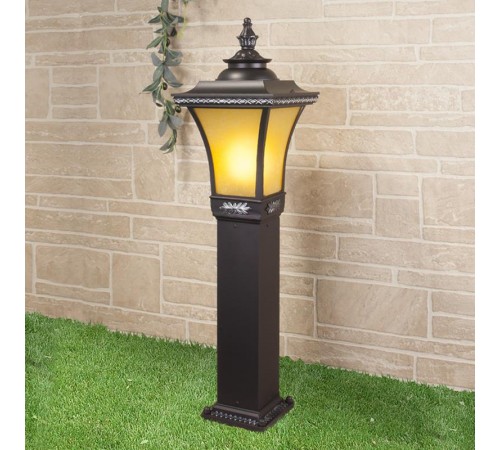 Светильник садово-парковый GLXT-1408F Libra F венге  a031913  Elektrostandard