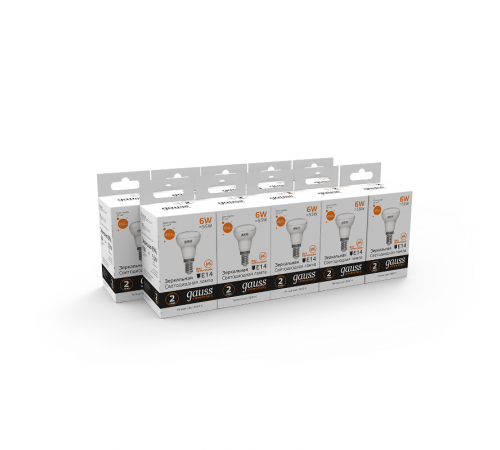 Лампа светодиодная Elementary R50 6W 450lm 3000K Е14 LED 1/10/50  63116  Gauss